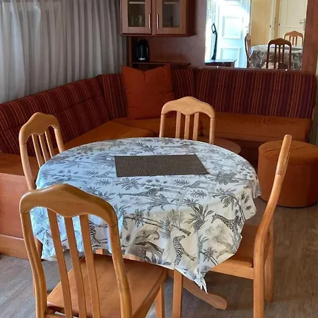 Joli Mobil-home Avec Terrain Terrasse 10min Du Puy Dufou אתר קמפינג Saint-Paul-en-Pareds